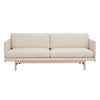 Rowico | Hammond sofa | Grø m. hvidpigmenteret eg