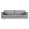 Linea 3. personers sofa | Grø stof