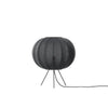 Knit-Wit ø45 gulvlampe lav, sort