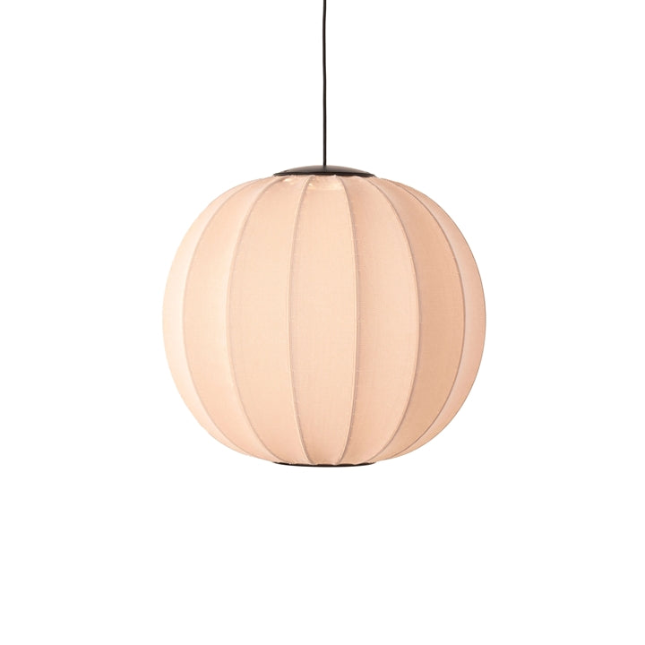 Knit-Wit ø60 rund pendel LED, sandstone