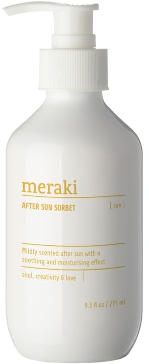 After sun sorbet, Mildly scented