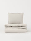 DAWN Percale sengetøj - Ivory - 200x220 cm - 100% økologisk bomuld - Lysegrøt