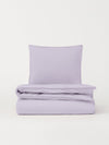 DAWN Percale sengetøj - Lavender Mist - 200x220 cm - 100% økologisk bomuld - Lavendel