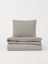 DAWN Percale Faconlagen (180x200x35) - Stone - 100% økologisk bomuld - Grøt