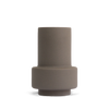 Hurricane Ceramic, Large - Dark stone, vase