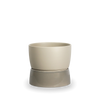 Two Tone Planter, Large - Dune grey
