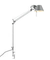 Tolomeo bordlampe, aluminium m/bordklemme