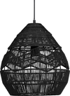 Adelaide, Pendel lampe, sort, H37x35x35 cm