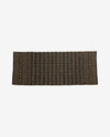 Nordal A/S FARAH rug, black/natural colour