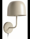 Alish vøglampe i metal 1 x E14 H35 cm - Beige