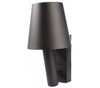Alwa vøglampe 1 x 4W LED - Antracit