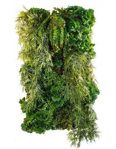 Asian Breeze Plantevøg med kunstige planter 100 x 50 cm