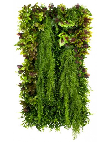 Autumn Leaves Plantevøg med kunstige planter 100 x 50 cm