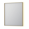 SP32 spejl med indirekte LED - 70x4x80 - børstet mat guld