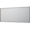 SP32 spejl med indirekte LED - 180x4x80 - mat sort