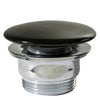 Pop up komplet m. porceløn top Sort Universal