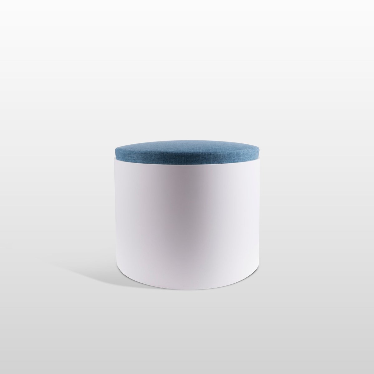 Copenhagen Bath SQ1 skammel - mat hvid