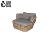 CANE-LINE BASKET LOUNGESTOL - NATURAL WEAVE 110