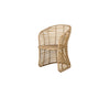 CANE-LINE BASKET STOL - NATURAL WEAVE