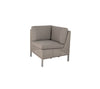 CANE-LINE CONNECT DINING LOUNGE SOFA/HJøRNE MODUL - TAUPE 77