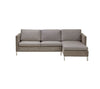 CANE-LINE CONNECT LOUNGE 1 - TAUPE 225