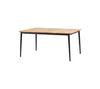 CANE-LINE CORE SPISEBORD/GREY - TEAK 160