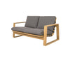 CANE-LINE ENDLESS SOFT 2-PERS/SOFA - TEAK 162