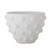 Bloomingville Rokiya Deco Flowerpot, Hvid, Terrakotta