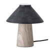 Bloomingville Emiola Bordlampe, Sort, Marmor