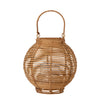 Bloomingville - Malua Lanterne m/Glas, Natur, Rattan H25 cm