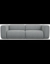 Ekahi 3-personers modulsofa i polyester B228 cm - Meleret grø