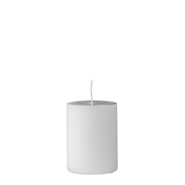 Anja Stearinlys, Hvid, Parafin - White
