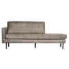 Rodeo Daybed Venstrevendt Elephant Skin - Beige/Taupe