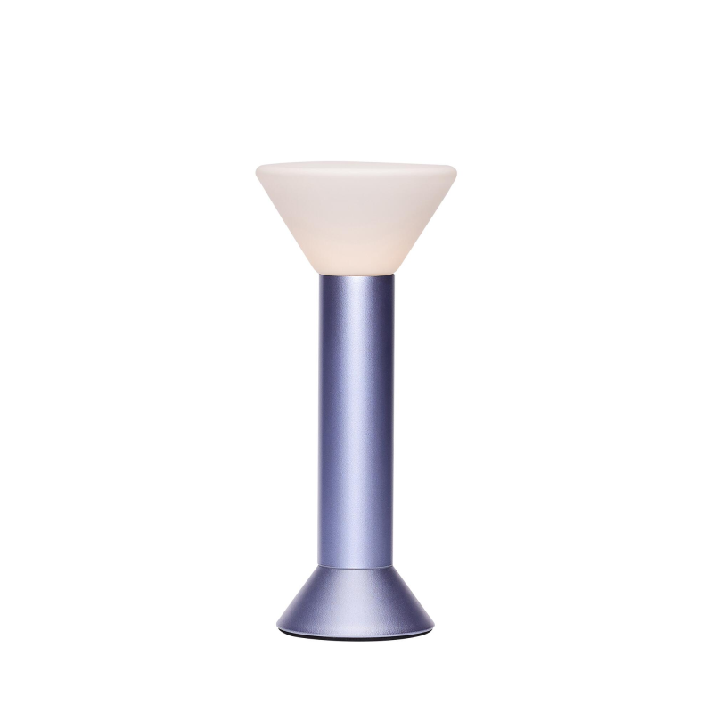 Flash Transportabel Lampe Metallic Purple