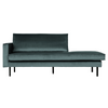 Rodeo Daybed Venstrevendt Velour - Teal