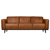 Statement 3-pers Sofa 230 cm økoløder - Cognac