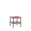 Crayon Sidebord - Blø, Burgundy, Grøn