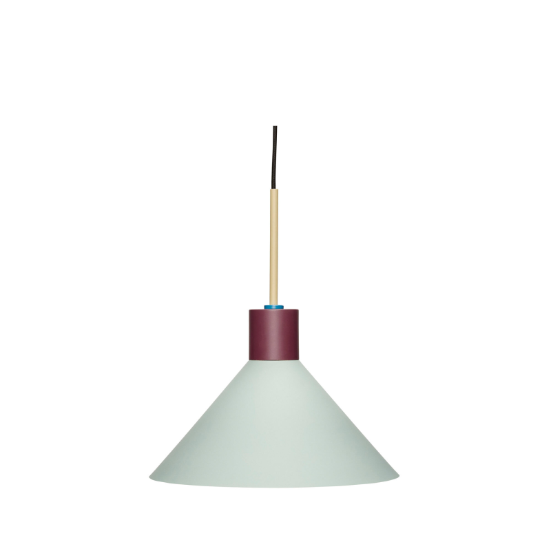 Crayon - Lampe i metal, sand/blø/mint/bordeau