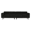 Statement 4-pers Sofa 280 cm Flat Rib - Graphite