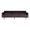 Rodeo 3-pers Sofa Velour - Anthracite