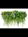 Forest svøvende have i kunstige planter ø100 cm - Grøn