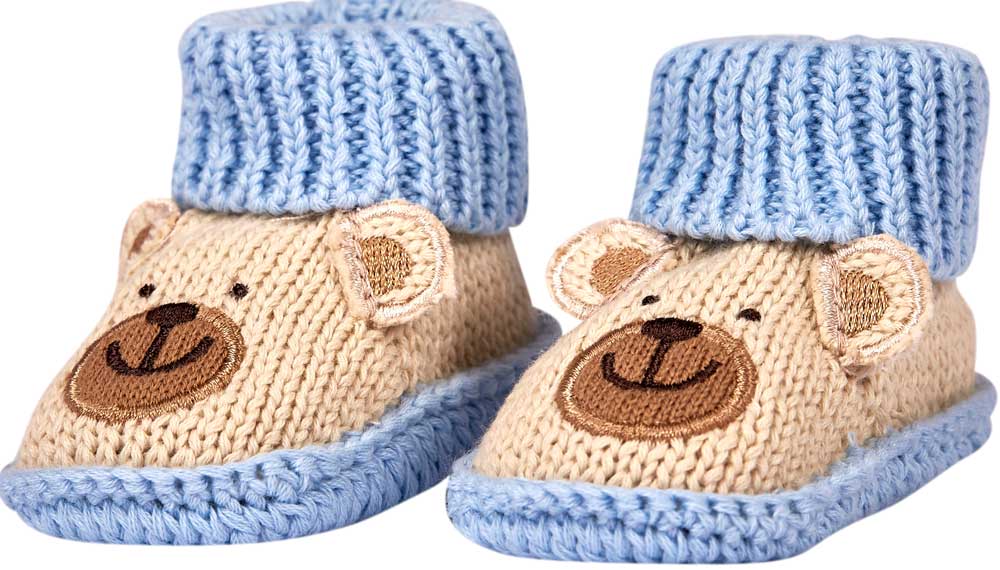 Baby futter bamse Blø