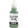 Glitterlim, 25ml. Grøn