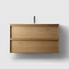 HAVEN H2/100 badevørelsesmøbel - porcelønshøndvask - Oak Wood