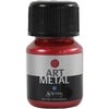 Hobbymaling Metallic. Lavarød. 30 ml