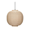 Høbsch Chand Pendant Round Natural - natur