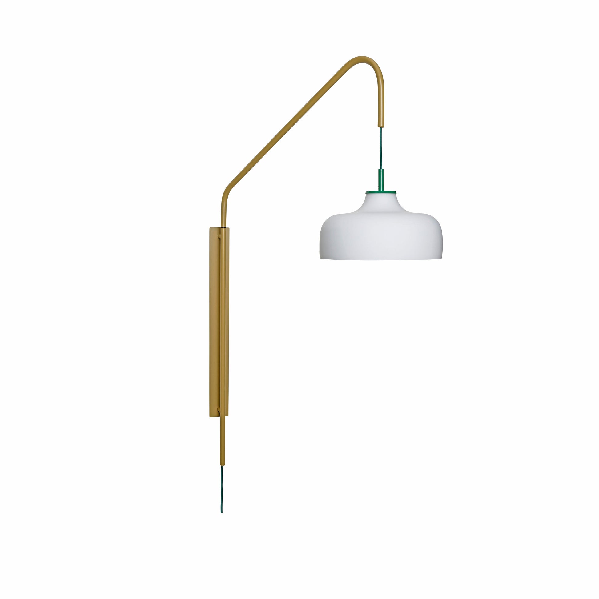 Høbsch Current Wall Light vøglampe - green/khaki