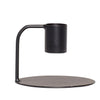Høbsch Curve Candlesticks - sort