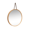 Høbsch Mood Wall Mirror - ø60x6cm - natur