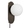 Høbsch Moon Wall Lamp - black